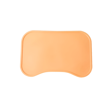 แผ่นซิลิโคนรองจานสัตว์เลี้ยง THAI SUN SPORT รุ่น PET0018-OR สีส้ม_2